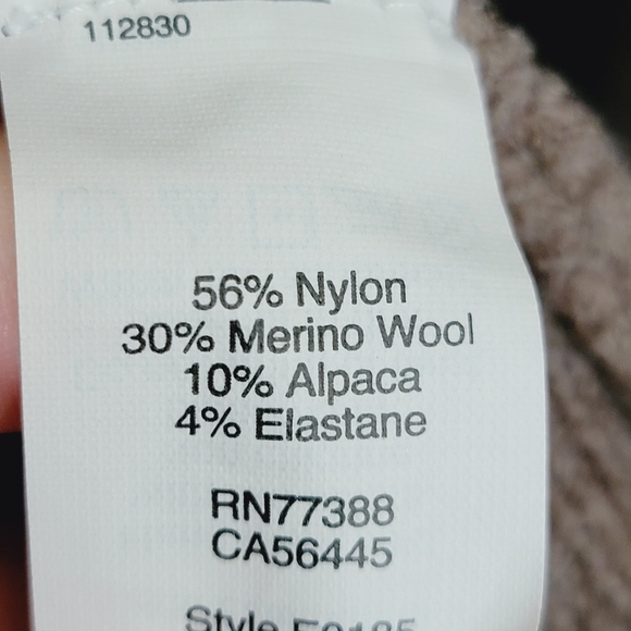 Madewell Merino Wool & Alpaca blend/mix long sleeve open cardigan with pockets - Picture 9 of 10